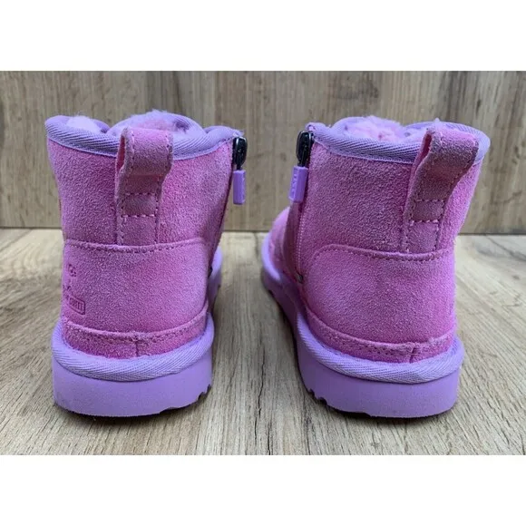 Sesame Street X Ugg Boots Toddler Girls 12 Pink Abby Cadabby And Elmo 1147231T