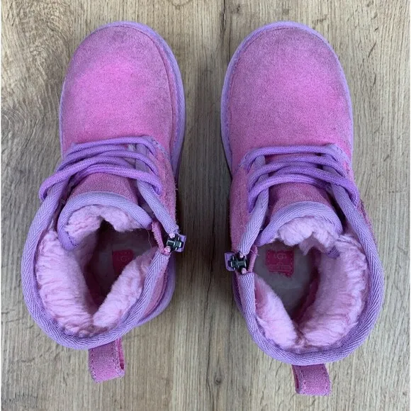 Sesame Street X Ugg Boots Toddler Girls 12 Pink Abby Cadabby And Elmo 1147231T