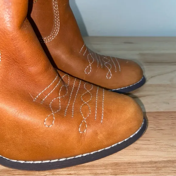 Seychelles Boots Womens Size 7 Heeled Cowboy Cowgirl Boho Festival Embroidered