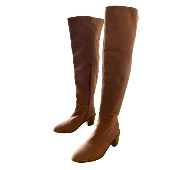 Seychelles Gifted Over the Knee Brown Boots Size 9 NEW