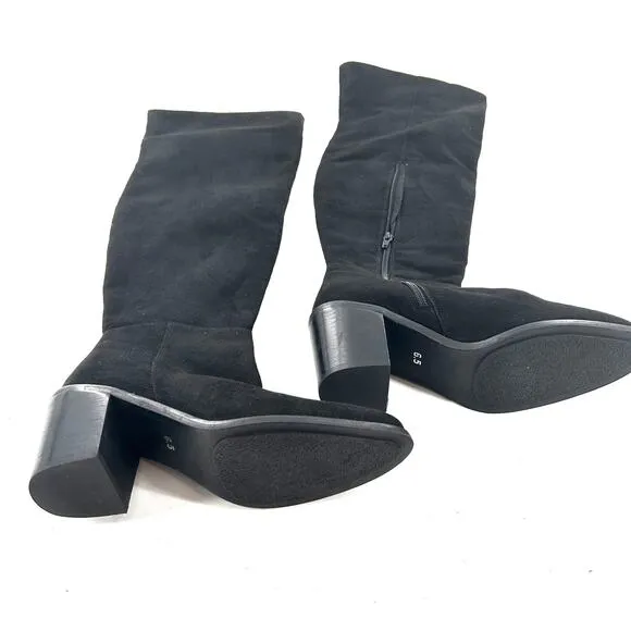 Seychelles Paradise City Over Knee Boots 6.5 NWOT Black OTK Cognac Tan Boho