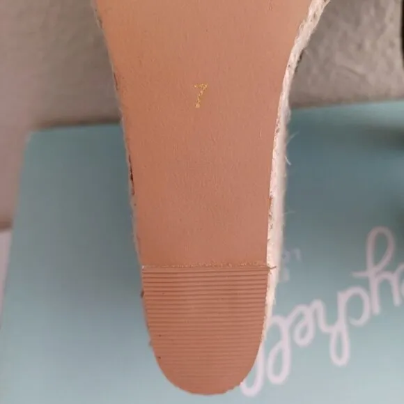 SEYCHELLES Promenade Peep Toe Suede Espadrille Wedges