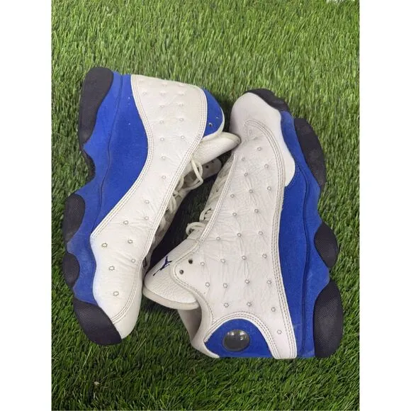Size 10 - Air Jordan 13 Retro Hyper Royal blue white fire
