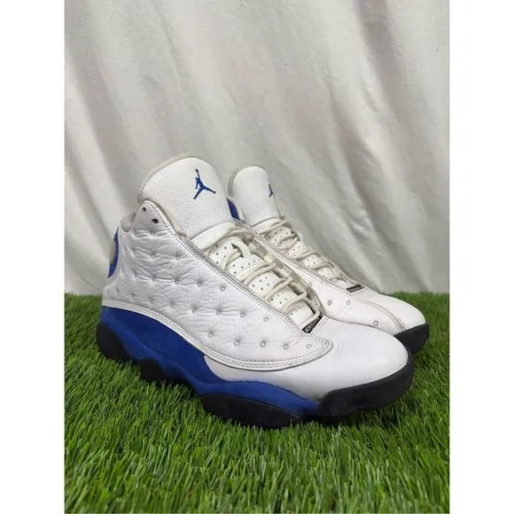 Size 10 - Air Jordan 13 Retro Hyper Royal blue white fire