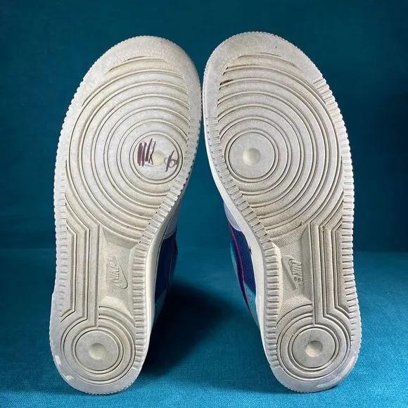 Size 10.5 - Men’s Nike Air Force 1 low multicolor shoes