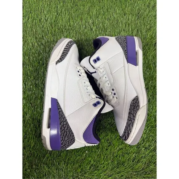 Size 10.5 So clean - Nike Air Jordan 3 Retro Dark Iris Men's Shoes