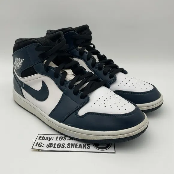 Size 11 - Air Jordan 1 Mid Armory Navy (554724-411)