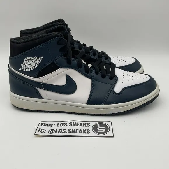 Size 11 - Air Jordan 1 Mid Armory Navy (554724-411)