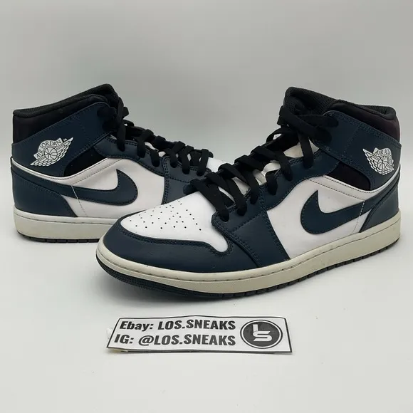 Size 11 - Air Jordan 1 Mid Armory Navy (554724-411)