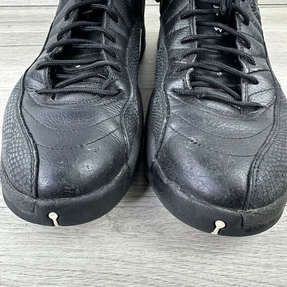 Size 11 - Air Jordan 12 Retro‎ The Master Black*
