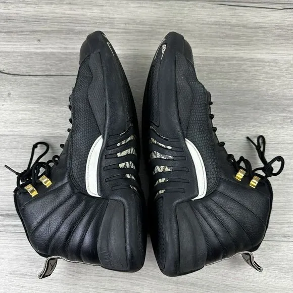 Size 11 - Air Jordan 12 Retro‎ The Master Black*