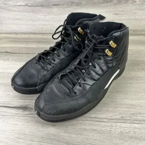 Size 11 - Air Jordan 12 Retro‎ The Master Black*