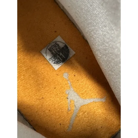 Size 11 -‎ Jordan 1 Retro 86 White Kumquat Orange Basketball Shoes Sneakers 2014