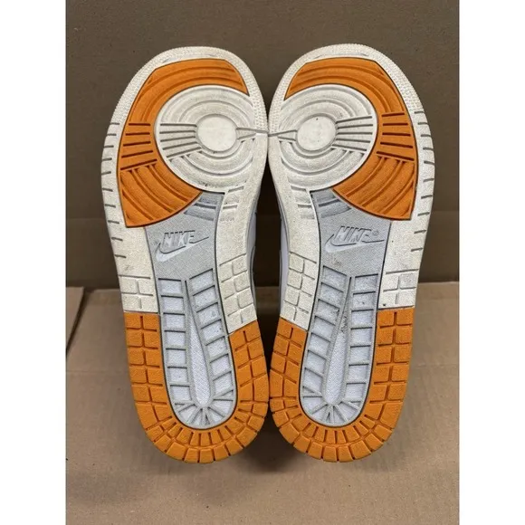 Size 11 -‎ Jordan 1 Retro 86 White Kumquat Orange Basketball Shoes Sneakers 2014