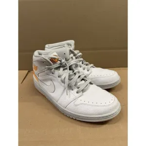 Size 11 -‎ Jordan 1 Retro 86 White Kumquat Orange Basketball Shoes Sneakers 2014