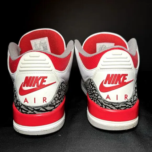 Size 11 - Nike Air Jordan 3 Retro Fire Red 2022 Men's Shoes