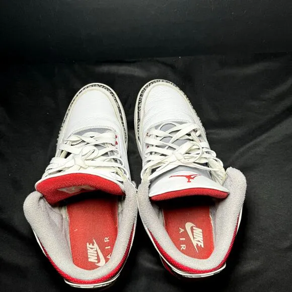 Size 11 - Nike Air Jordan 3 Retro Fire Red 2022 Men's Shoes