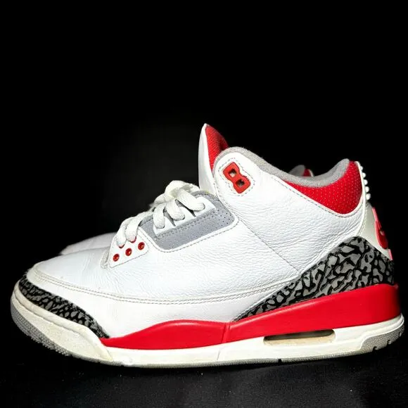 Size 11 - Nike Air Jordan 3 Retro Fire Red 2022 Men's Shoes