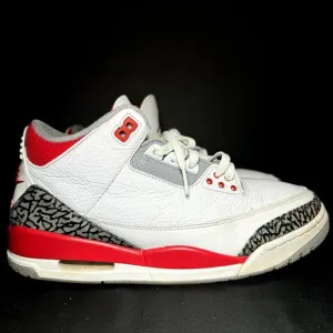 Size 11 - Nike Air Jordan 3 Retro Fire Red 2022 Men's Shoes