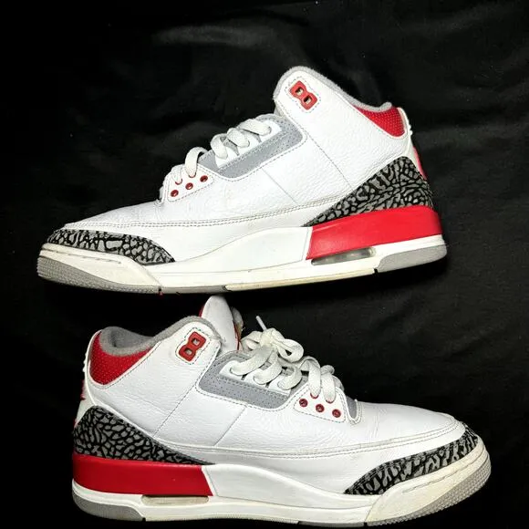 Size 11 - Nike Air Jordan 3 Retro Fire Red 2022 Men's Shoes