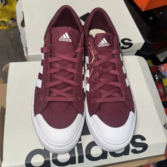 Size 11 Woman Adidas Bravada 2.0 Platform Skateboard Shoes Red ID5570