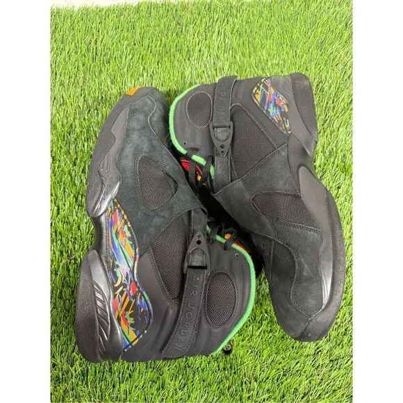 Size 12 CLEAN - Jordan 8 Retro Tinker Air Raid Jungle Shoes 305381-004 Mens