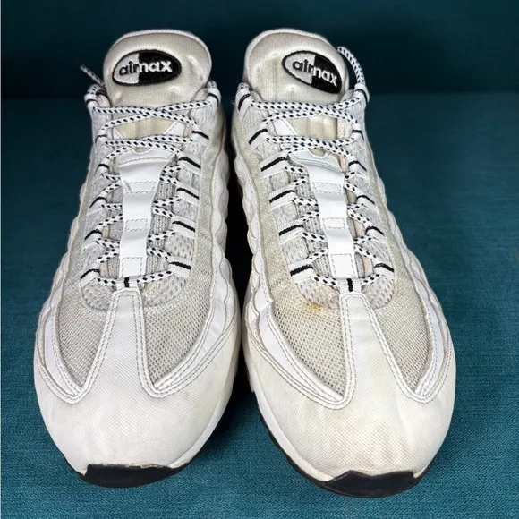 Size 12 - Men’s Nike Air Max 95 white shoes