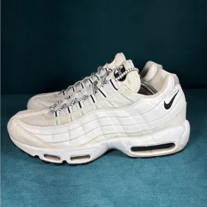 Size 12 - Men’s Nike Air Max 95 white shoes