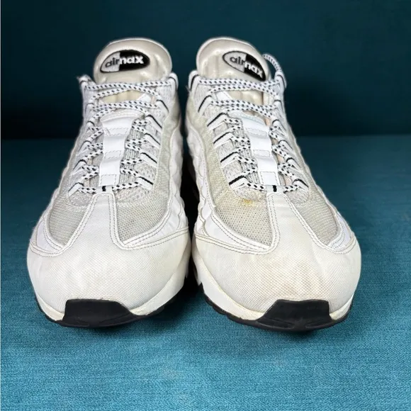 Size 12 - Men’s Nike Air Max 95 white shoes