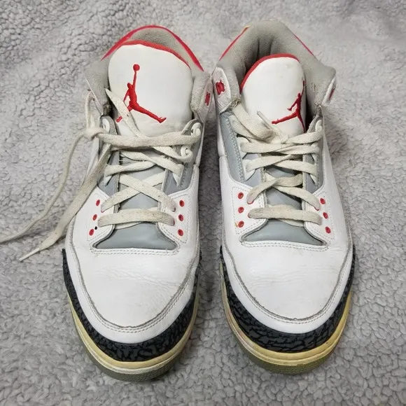 Size 13 - Air Jordan 3 Retro 2007 Fire Red
