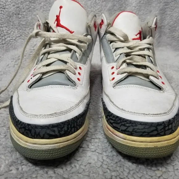 Size 13 - Air Jordan 3 Retro 2007 Fire Red