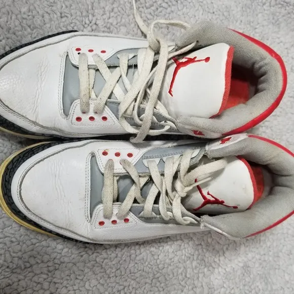 Size 13 - Air Jordan 3 Retro 2007 Fire Red