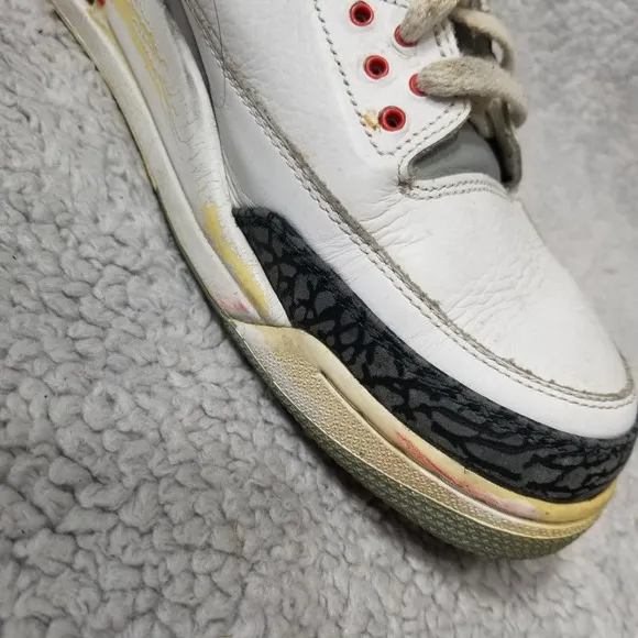 Size 13 - Air Jordan 3 Retro 2007 Fire Red