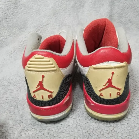 Size 13 - Air Jordan 3 Retro 2007 Fire Red