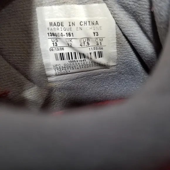Size 13 - Air Jordan 3 Retro 2007 Fire Red