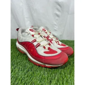 Size 13 - Nike Air Max 98 Men's University Red / White 640744-602