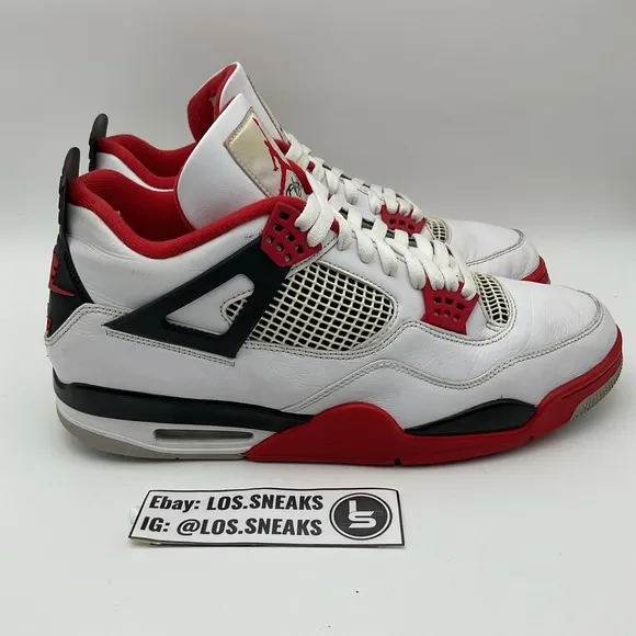 Size 14 - Jordan 4 Retro OG Mid Fire Red (DC7770-160)
