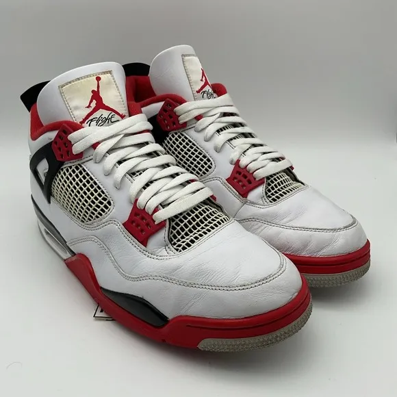 Size 14 - Jordan 4 Retro OG Mid Fire Red (DC7770-160)