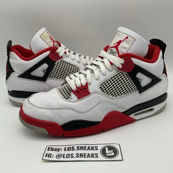 Size 14 - Jordan 4 Retro OG Mid Fire Red (DC7770-160)