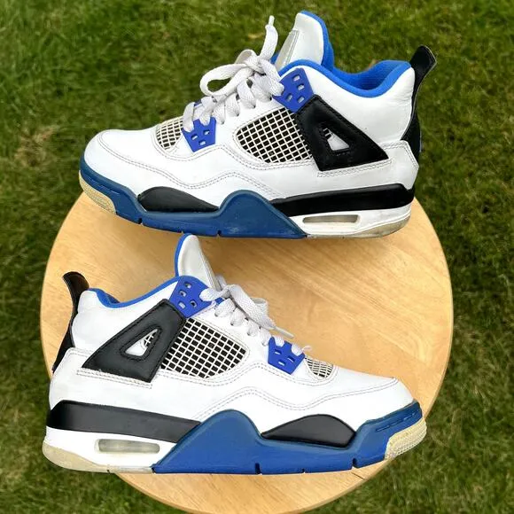 Size 4 - Nike Air Jordan 4 Retro GS Motorsports Men's Shoes - Ships Now