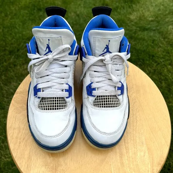 Size 4 - Nike Air Jordan 4 Retro GS Motorsports Men's Shoes - Ships Now
