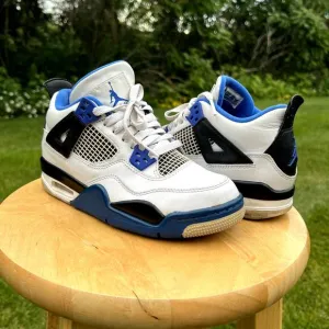 Size 4 - Nike Air Jordan 4 Retro GS Motorsports Men's Shoes - Ships Now