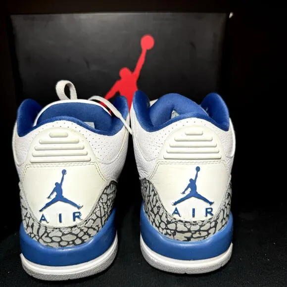 Size 5 - Nike Air Jordan 3 Retro GS Washington Wizards Men's Shoes