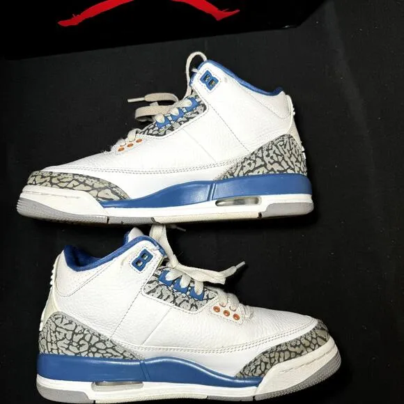 Size 5 - Nike Air Jordan 3 Retro GS Washington Wizards Men's Shoes