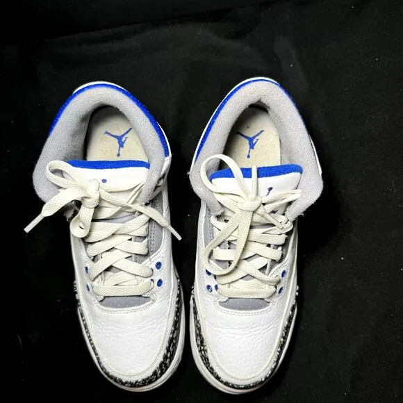 Size 5.5 - Nike Air Jordan 3 Retro GS Racer Blue Men's Shoes