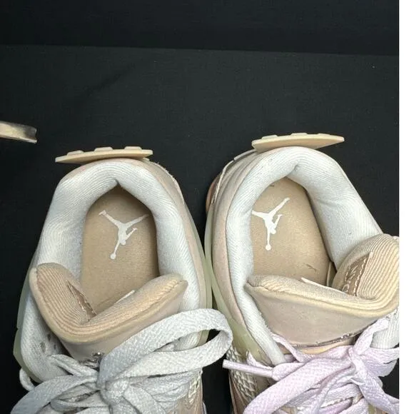 Size 5.5 - Wmns Nike Air Jordan 4 Retro Shimmer Women's Shoes