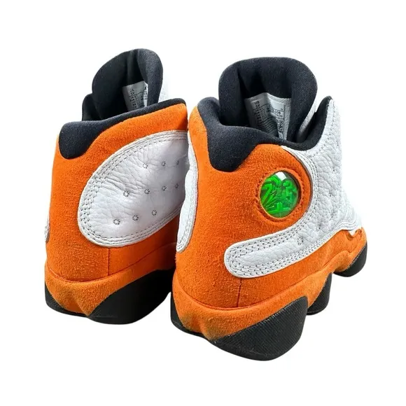 Size 5y - Air Jordan 13 Retro Starfish Shoes | DJ3003-108 | White Orange Black