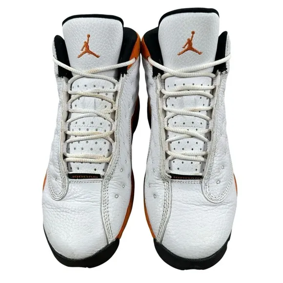 Size 5y - Air Jordan 13 Retro Starfish Shoes | DJ3003-108 | White Orange Black