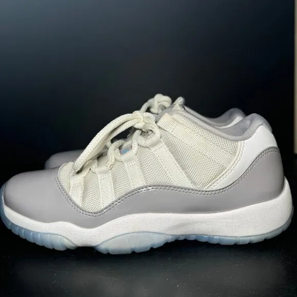 Size 7 - Nike Air Jordan 11 Retro Low GS Cement Grey Men's Shoes