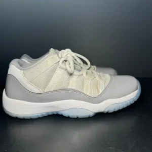 Size 7 - Nike Air Jordan 11 Retro Low GS Cement Grey Men's Shoes